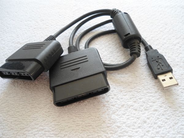 CABO ADAPTADOR DUPLO PARA JOYSTICK USB